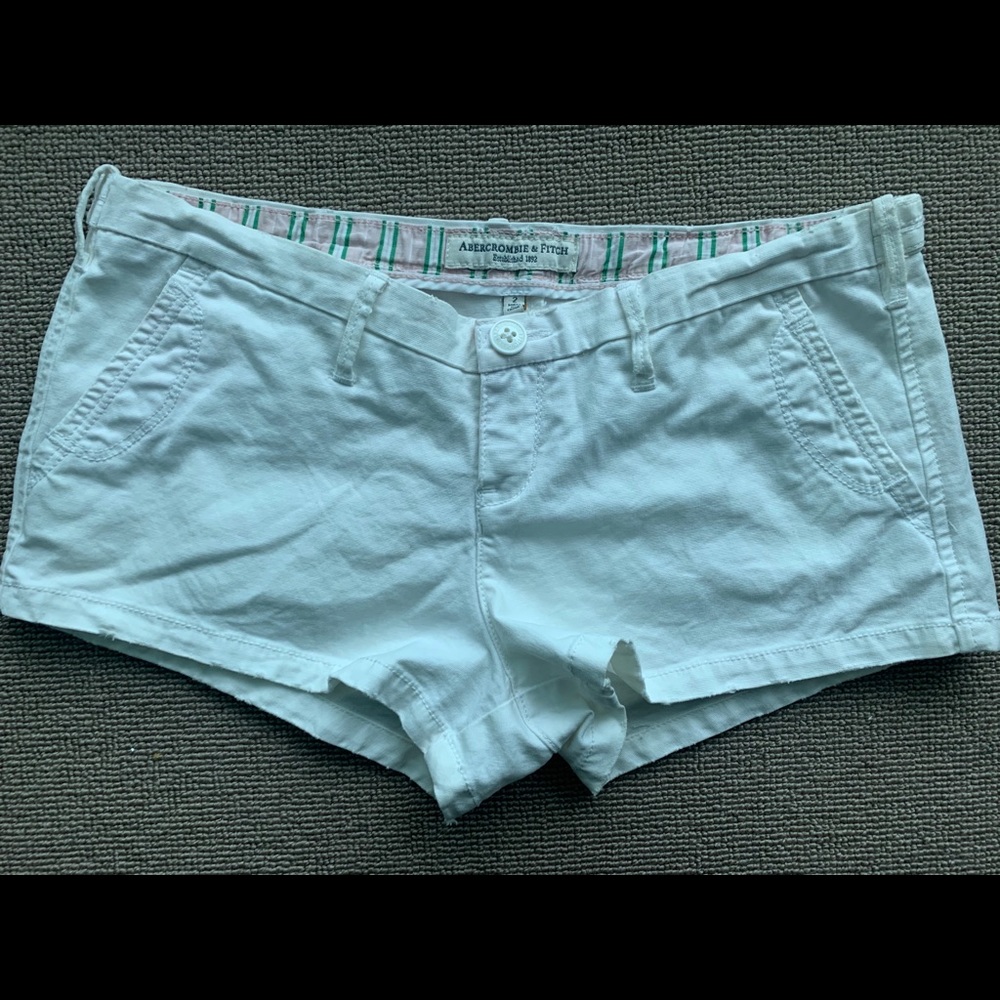 NEW Abercrombie & Fitch women’s shorts sz 2 denim jeans bottoms beach summer